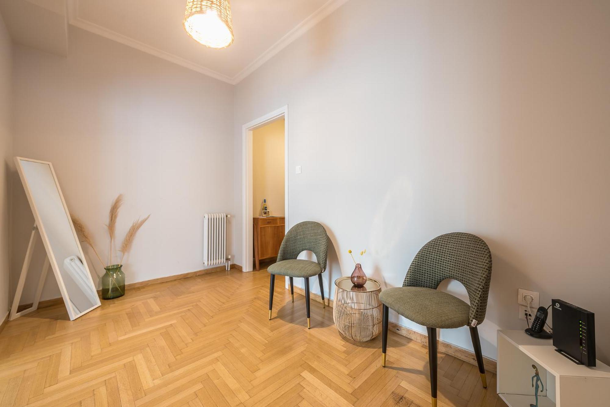 Spacious 2Bds Apt With Acropolis View In Center Ateny Zewnętrze zdjęcie