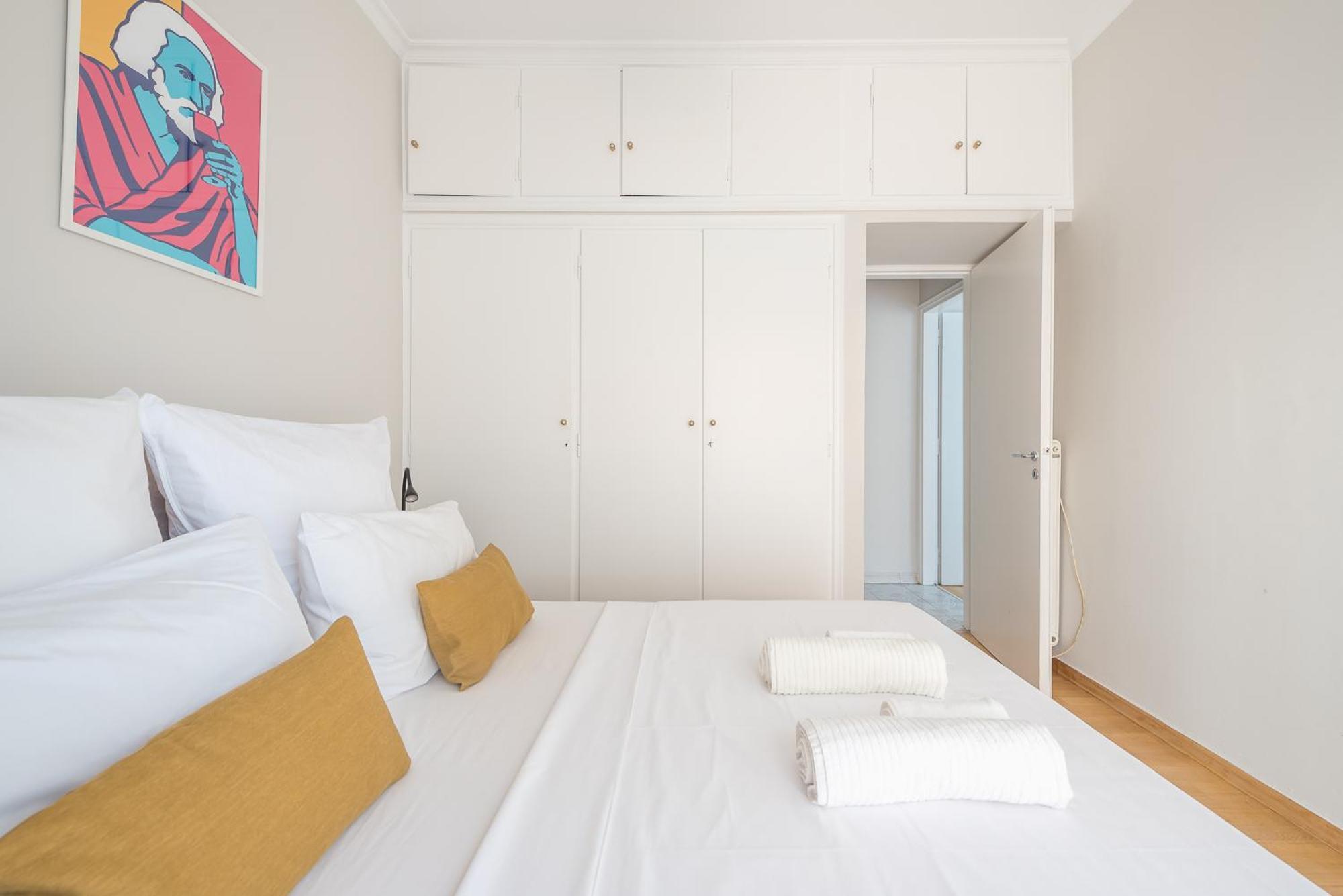 Spacious 2Bds Apt With Acropolis View In Center Ateny Zewnętrze zdjęcie