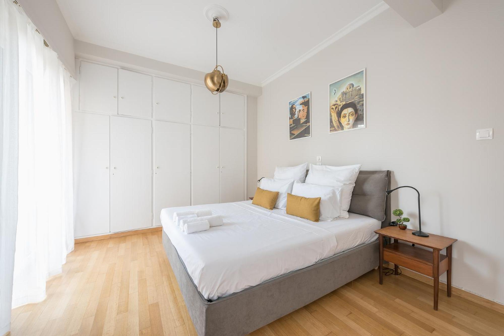 Spacious 2Bds Apt With Acropolis View In Center Ateny Zewnętrze zdjęcie